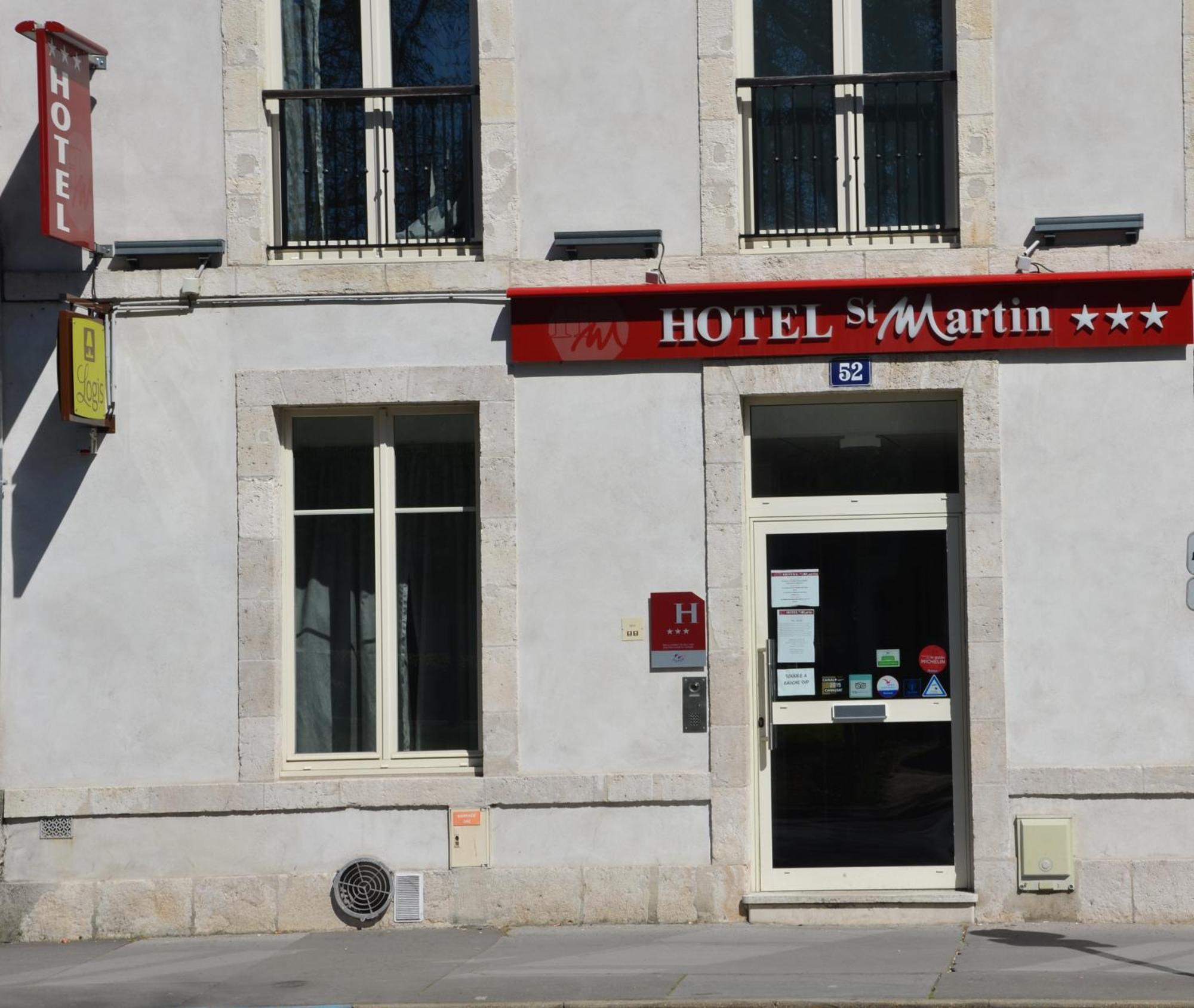 Logis Hotel Saint Martin Orléans Exteriör bild
